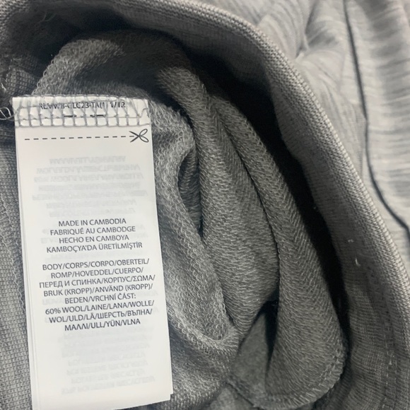 RLX Ralph Lauren Wool blend French Terry Jogger Gray Sweatpants. - Picture 9 of 11